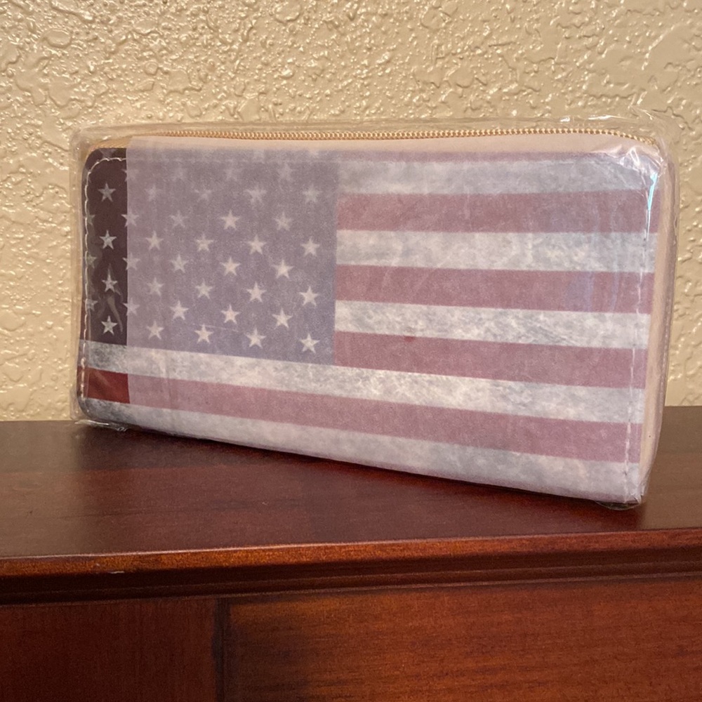 American Flag Wallet